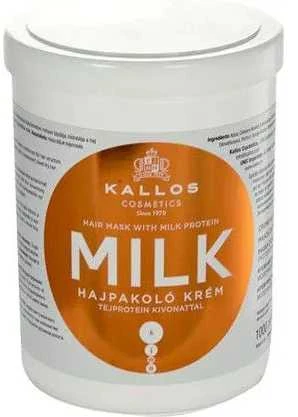 Drėkinanti kaukė plaukams Kallos MILK Hair Mask 1000 ml