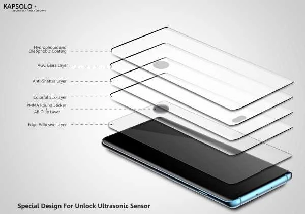 KAPSOLO grūdintas stiklas Samsung Galaxy S20 Plus Sr