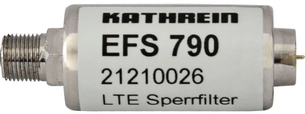 Kathrein Efs 790 žemo dažnio filtras, 790 MHz, fiksavimo gylis 50 dB