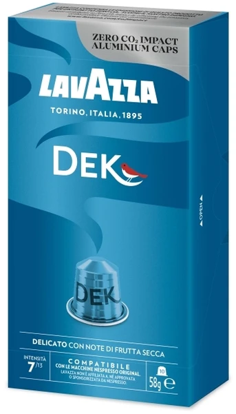 Kavos kapsulės LAVAZZA NCC Decaf, 58g
