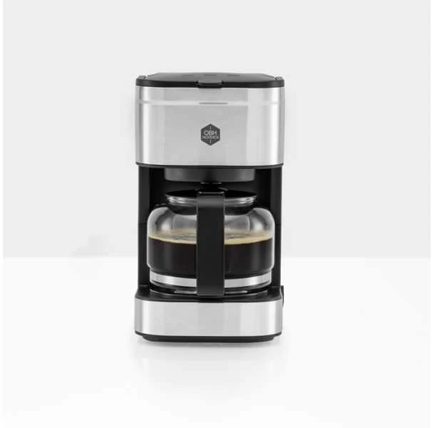 OBH Nordica Coffee Prio, Espreso kavos aparatas, 0,75 l, 700 W, Juoda, Nerūdijančio plieno