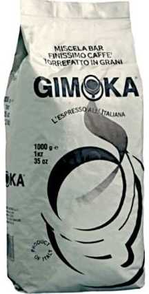 Kava Gimoka Gusto Ricco 1kg pupelių