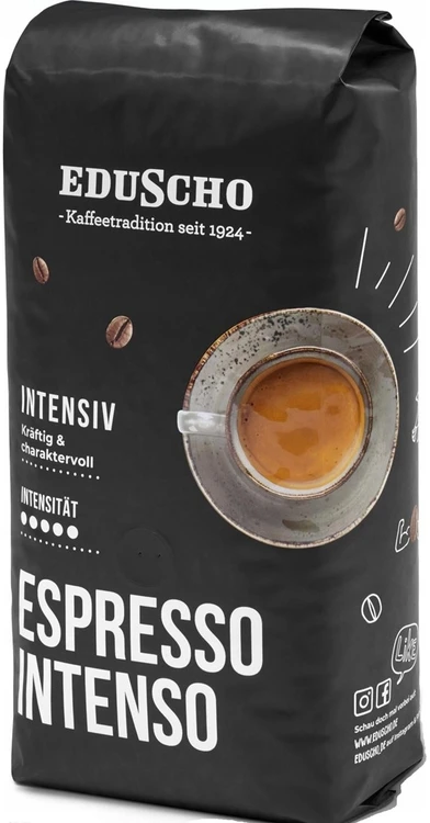 TCHIBO EDUSCHO ESPRESSO INTENSO kavos pupelės 1000G