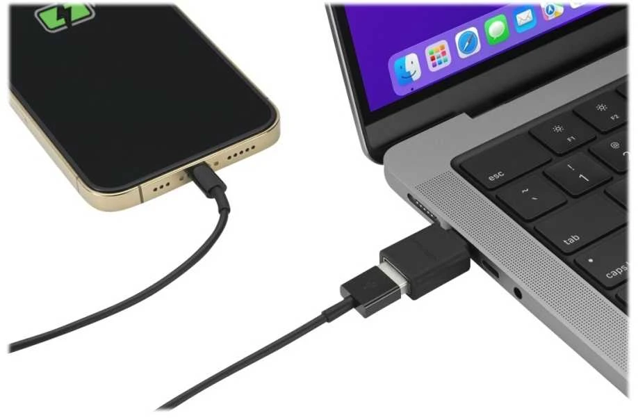 KENSINGTON USB-C Į USB-A/CA1010 KABELIO ADAPTERIS
