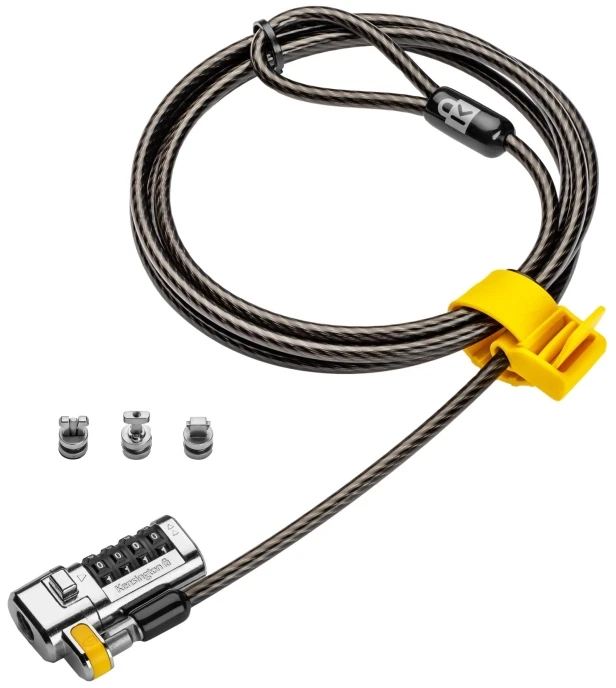 „Kensington ClickSafe 3-in-1“ kombinuotas apsaugos kabelis