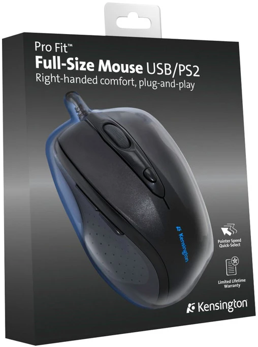 Pelė Kensington Pro Fit Full-Size USB
