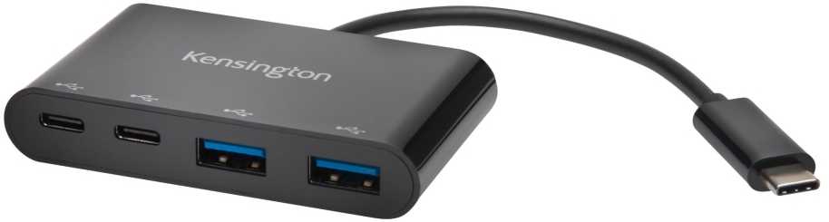 Kensington CH1000 USB 3.2 Gen 1 (3.1 Gen 1) Type-C 5000 Mbit/ai Juoda