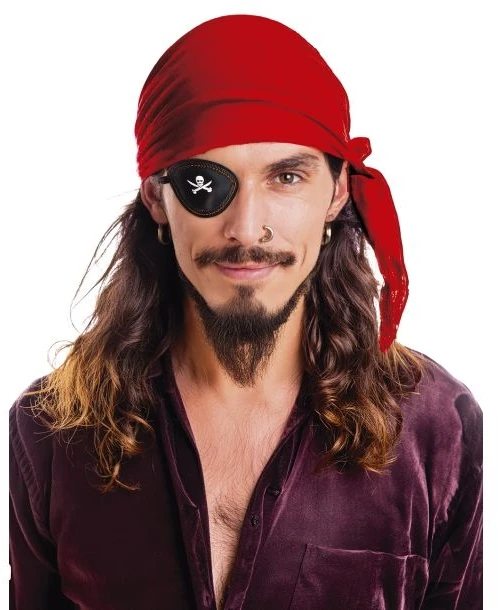 Kepurė Fiesta Raudona pirate bandana
