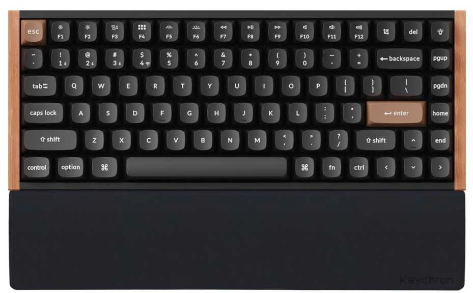Pelė Keychron Silikoninis delno atramos elementas PR43 75% (317 x 79,5 x 18 mm) Atrama Riešui