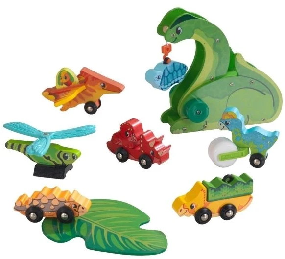 KidKraft 20006, Gyvūnas, Juoda, Mėlyna, Žalia, Oranžinė, Violetinė, Raudona, Balta, Geltona, Plastikas, Medis