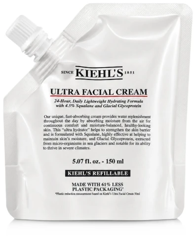 Kiehl´s Kiehl's Replacement užpildas drėkinamam odos kremui (Kreminis Refill Pouch), 150 ml