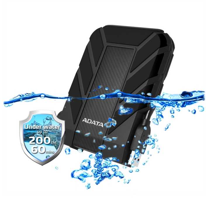 Kietasis diskas Išorinis diskas Adata HD710 Pro USB 3.1 4TB Juodas