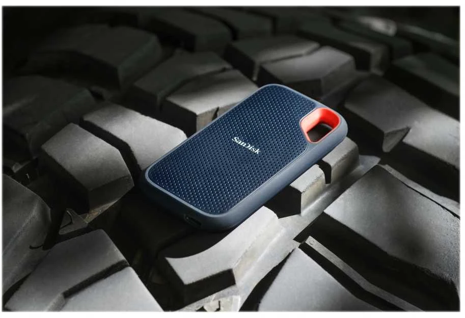 Išorinis kietasis diskas SanDisk Extreme Portable 500 GB, SDSSDE61-500G-G25, Juodas