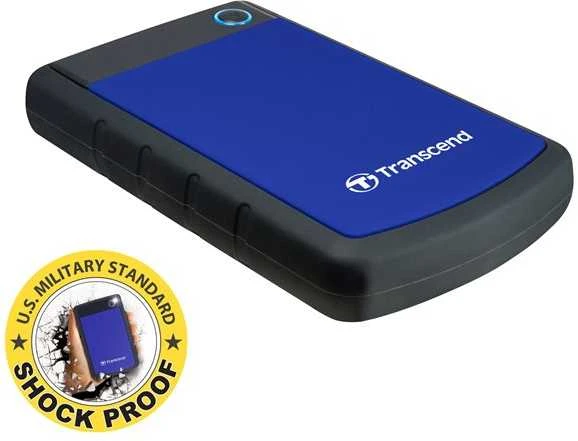 TRANSCEND 2TB StoreJet 6.4cm 2.5" H3B Išorinis kietasis diskas HDD USB 3.0 blau