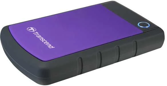 Kietasis išorinis diskas Transcend 25H3P 2.5'' 2TB USB3, Triguba smūgių slopinimo sistema