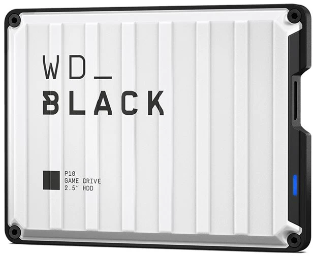 Western Digital WD_BLACK P10 Išorinis kietasis diskas 2 TB 2.5" USB Type-A 2.0/3.2 Gen 1 (3.1 Gen 1) Baltas