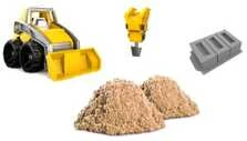Spin Master Kinetic Sand Kinetinis smėlis – kasimo ir griovimo rinkinys (6044178)