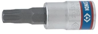 KING TONY NASADKA 1/4" Z KOŃCÓWKĄ TORX T15 x 37mm