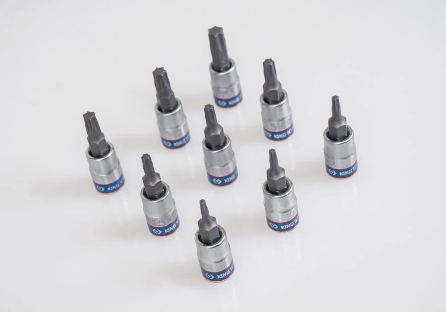 King Tony 203325, 1 vnt., Torx, T25, chromuotas, plienas, 37 mm, 15 g