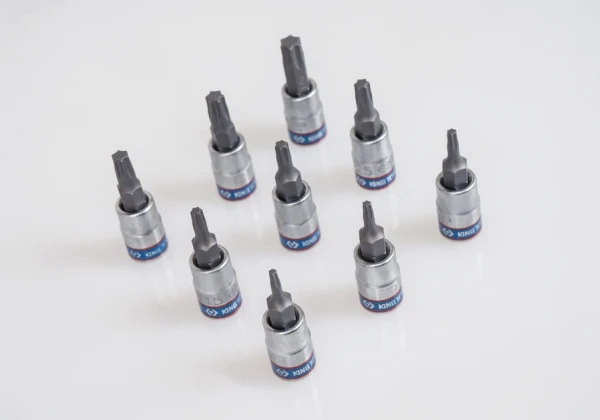 King Tony 203325, 1 vnt., Torx, T25, chromuotas, plienas, 37 mm, 15 g