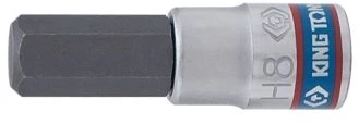 KING TONY NASADKA 1/4" Z KOŃCÓWKĄ HEX 10 x 37mm