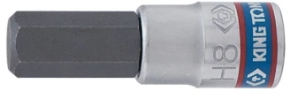 KING TONY NASADKA 1/4" Z KOŃCÓWKĄ HEX 10 x 37mm