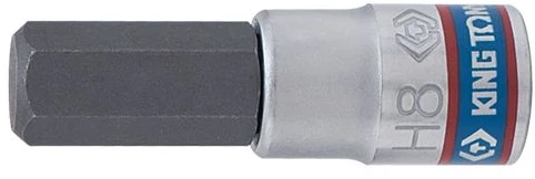KING TONY NASADKA 1/4" Z KOŃCÓWKĄ HEX 5 x 37mm