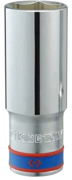 KING TONY NASADKA DŁUGA 1/2" 24mm x 77mm 6-KĄTNA CHROM