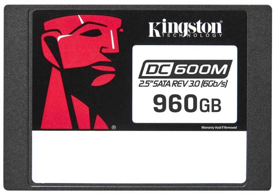 Kingston Technology 960G DC600ME (mišraus naudojimo) 2,5 colio įmonės SATA SSD