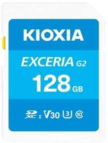 Atminties kortelė Kioxia Enterprise Ssd Karta Kioxia Exceria G2 SDXC 128GB UHS-I Klasa 10 (LNEX2L128GG4)