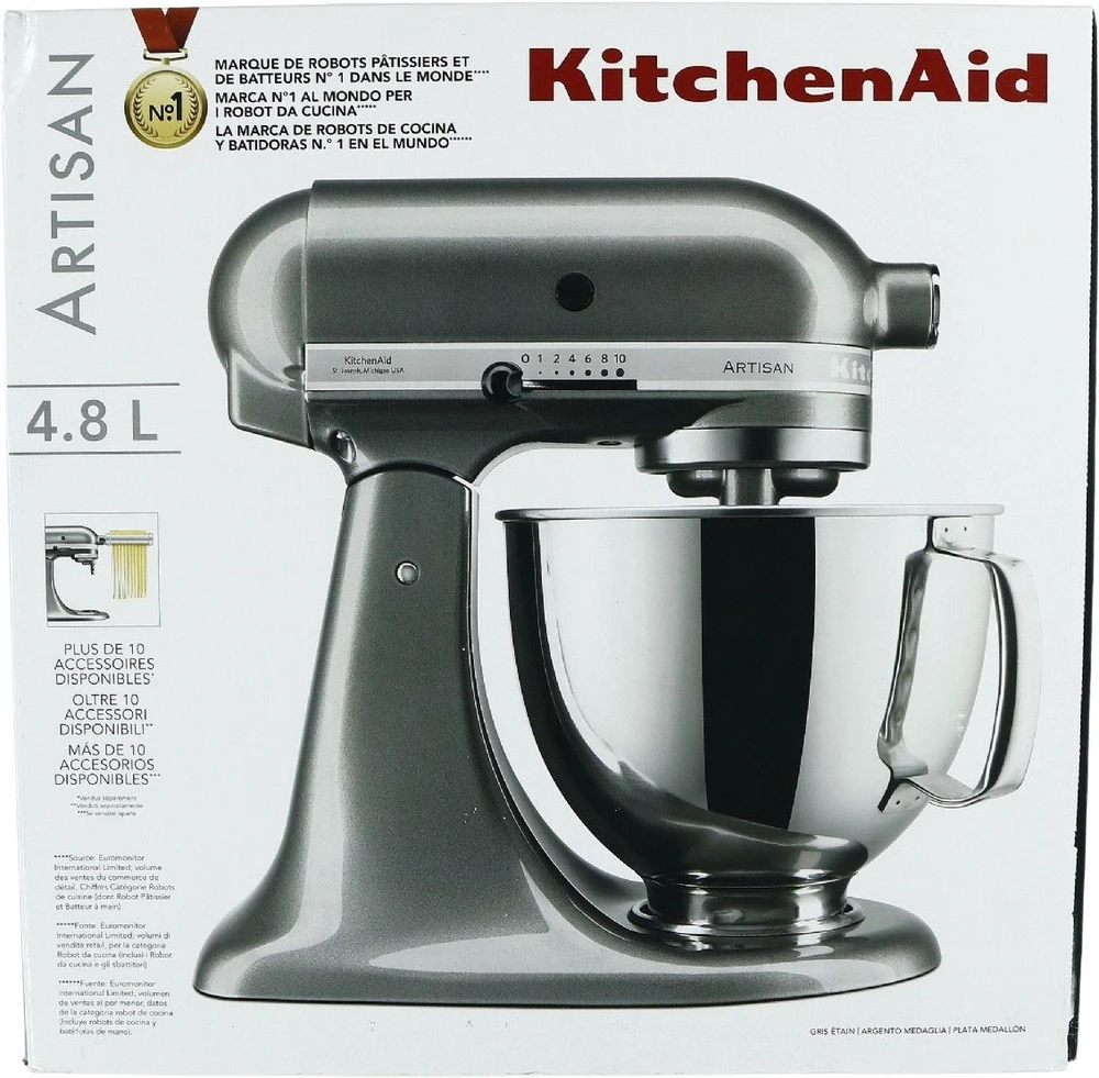 Virtuvinis kombainas KitchenAid Artisan 5KSM175PSEMS (300W)