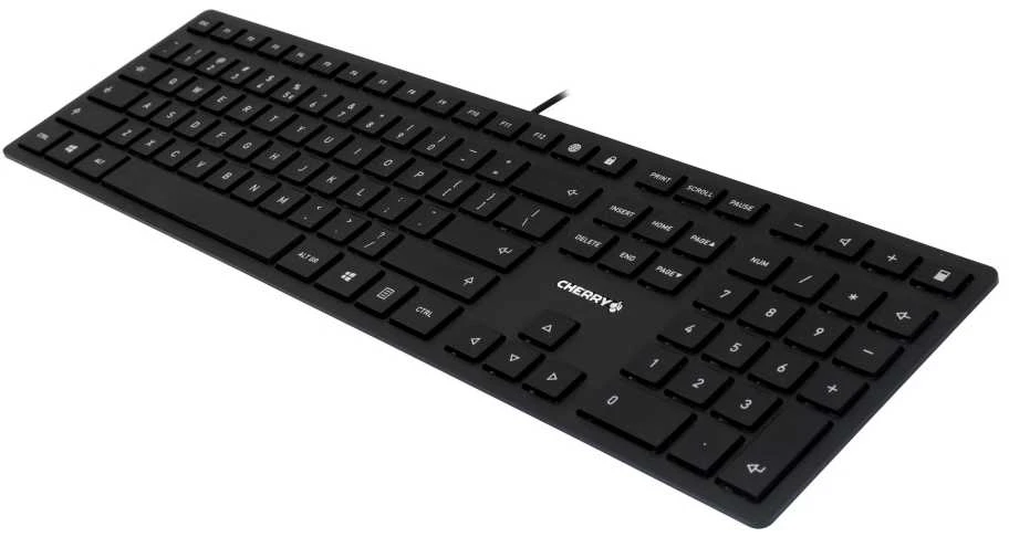 Plona klaviatūra CHERRY KC 6000 Slim, US išdėstymas