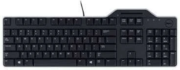 Klaviatūra Dell KB813 su laidu Juoda US (580-18366)