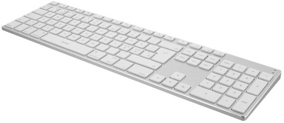 Pakraunama Bluetooth aluminė klaviatūra DELTACO, Nordic išdėstymas / TB-402