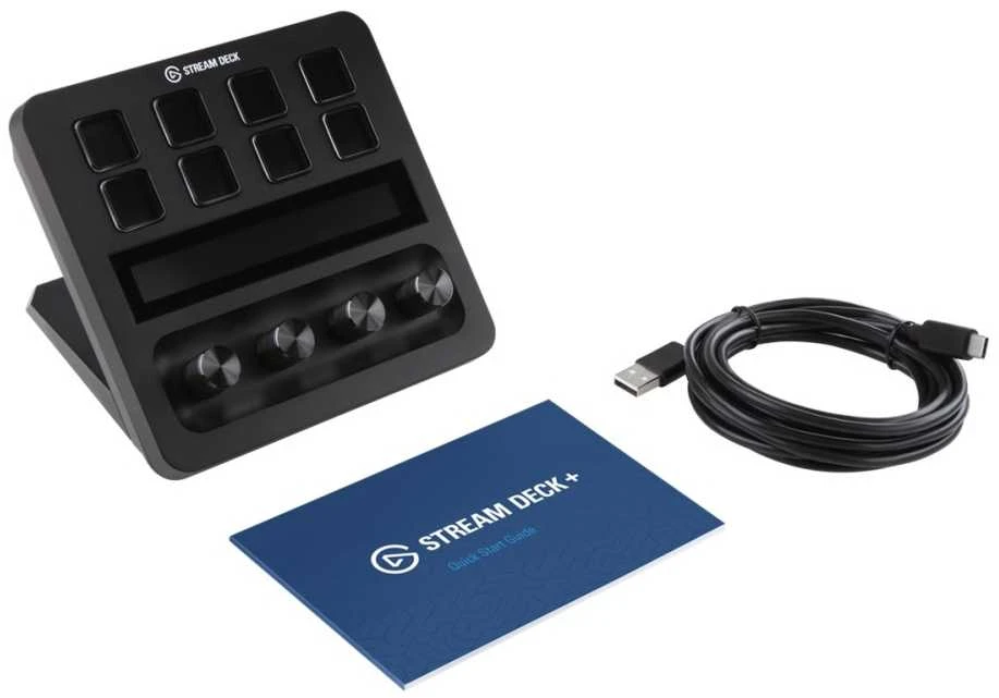 Corsair ELGATO Stream Deck +, Juodos spalvos