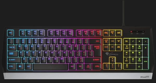 Genesis | Rhod 300 RGB | Klaviatūra žaidimams | su laidu | RGB LED pašvietimas | US