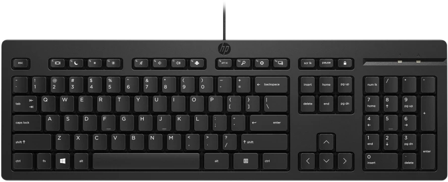 Klaviatūra HP 125 G2 WD USB KBD ITL