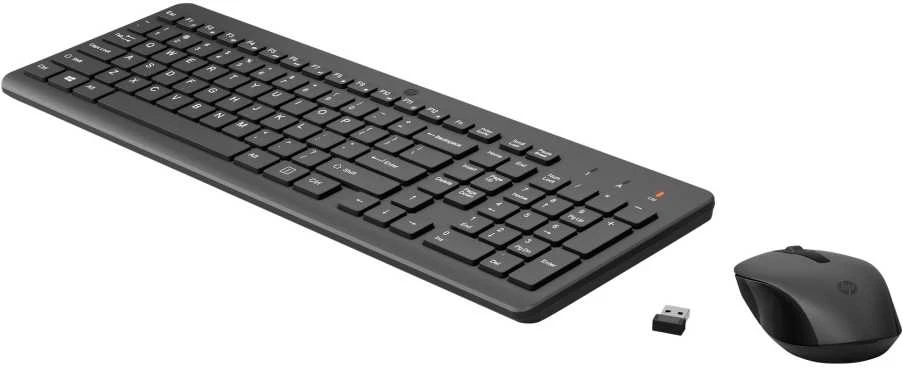 Klaviatūra Hewlett Packard (HP) HP 330 Belaidė pelė AND KEYBO - COMBO GERMANY - GERMAN LOCALIZAT