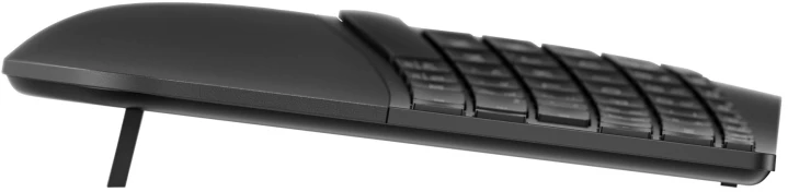 HP 965 ergonomiška belaidė klaviatūra, viso dydžio (100 %), belaidė, radijo dažnių belaidė + „Bluetooth“, membraninė, juoda