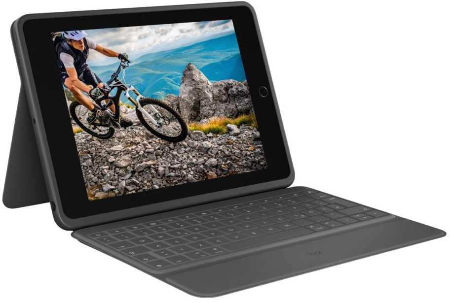 Logitech TVIRTAS DĖKLAS „IPAD“ 10-OS KARTOS PLANŠETUI – „OXFORD Pilkas“ – JK – INTNL-973