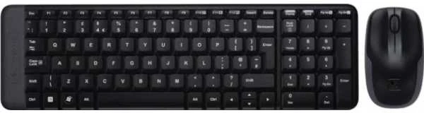 Belaidis klaviatūros ir pelės rinkinys Logitech MK220, ENG išdėstymas
