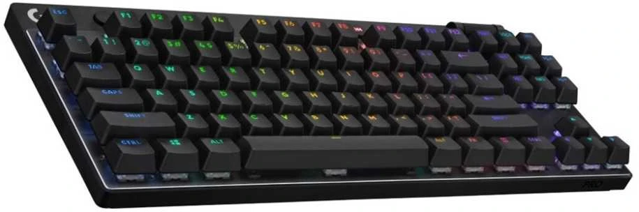 Žaidimų klaviatūra Logitech G Pro X TKL Lightspeed, US išdėstymas, Rožinės spalvos