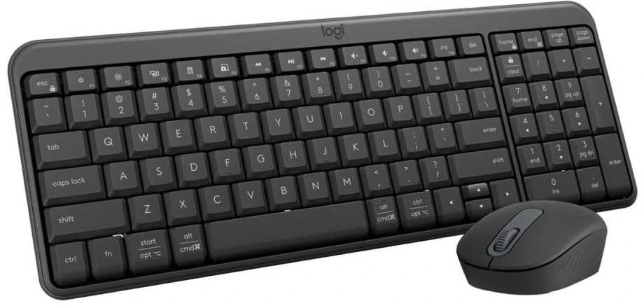 Klaviatūra Logitech MK250 näppäimistö ja hiiri