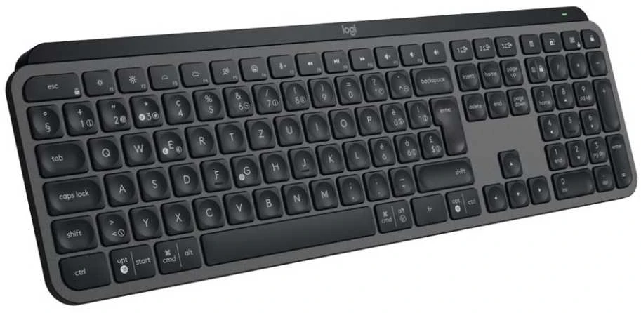 Belaidė klaviatūra Logitech MX Keys S, Išdėstymas: US (Qwerty)