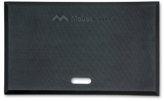 Pelė Mousetrapper Active XL stovima kilimėlis, stačiakampis, juodas, guma, poliuretanas, 850 x 550 mm, 1,5 cm, 1,33 kg