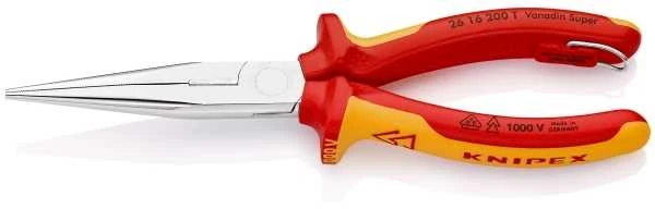 KNIPEX Snipe Nose pjovimo replės (Gandrų snapo replės)