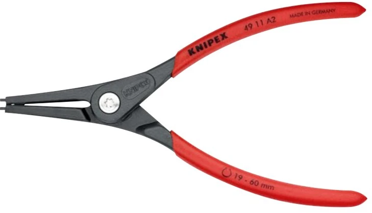 Preciziškos replės išoriniams žiedams KNIPEX 4911A2