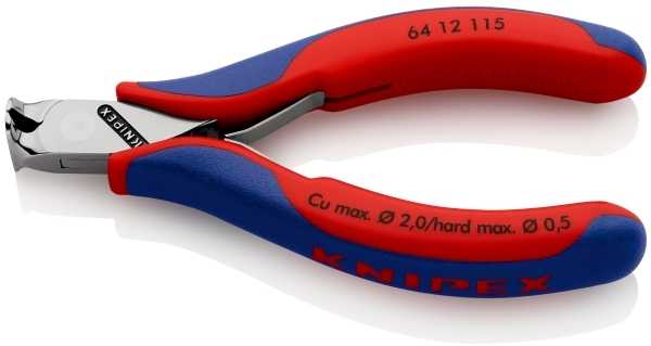 KNIPEX elektronikos galų pjovimo žnyplė