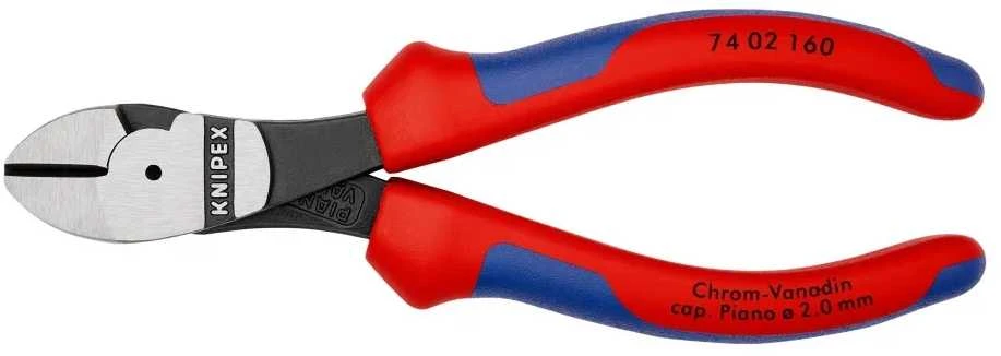 Didelės svertinės jėgos kirpimo replės KNIPEX 7402160