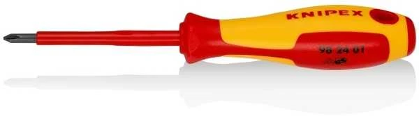 Knipex izoliuotas kryžminis atsuktuvas PH1x 80mm